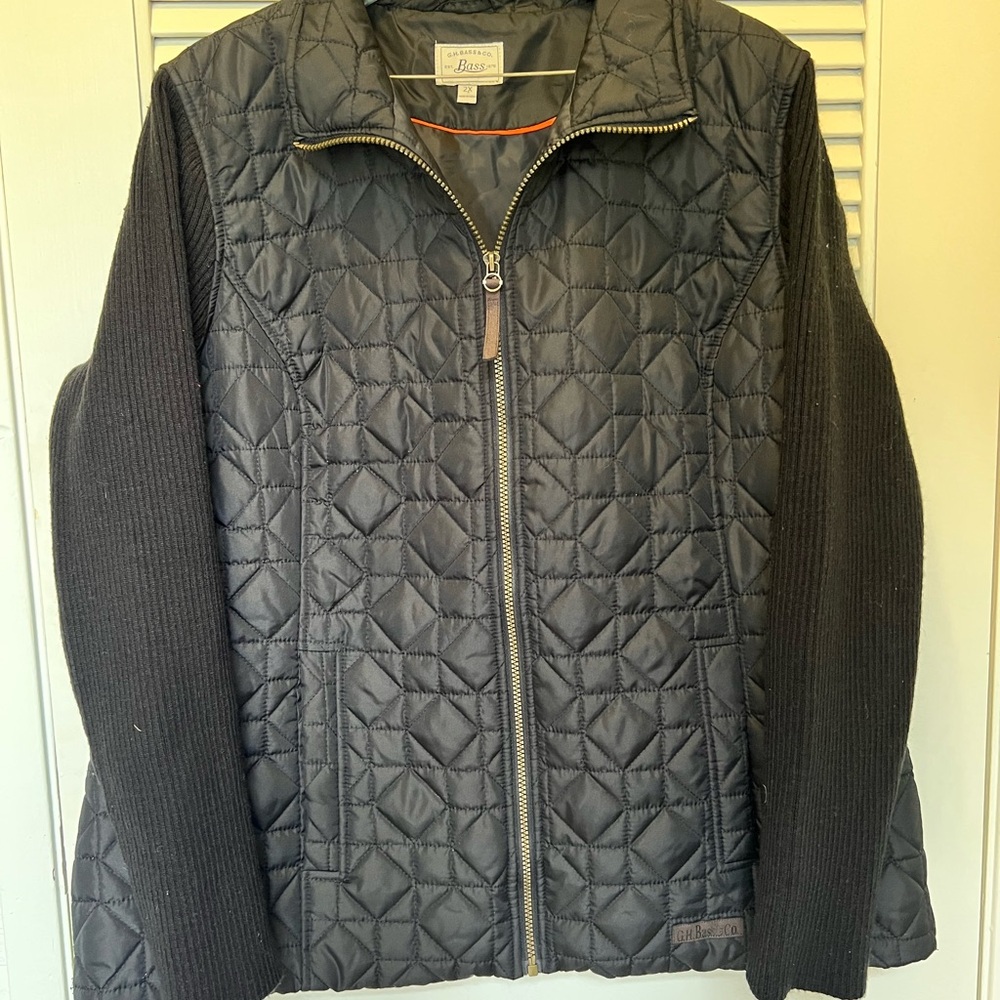 Eddie Bauer Black Quilted Men's Jacket